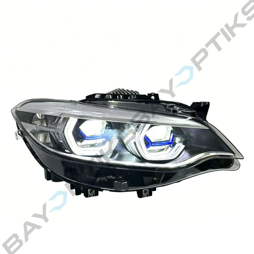 BMW 2 Series F22 Remaban Blue Trim Style Dual Projector Headlights 2014-2021