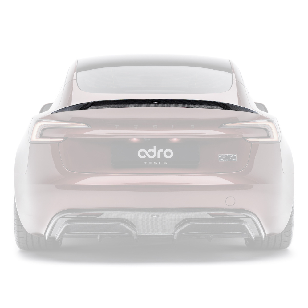 Adro Tesla Model 3 Highland Performance Carbon Fiber Trunk Spoiler (2024+)