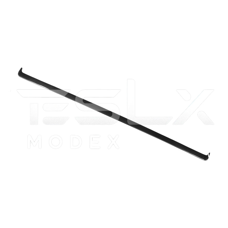Tesla Model 3 Highland / Model Y Carbon Fiber Interior Front Center Air Outlet Frame Cover 2024-Up