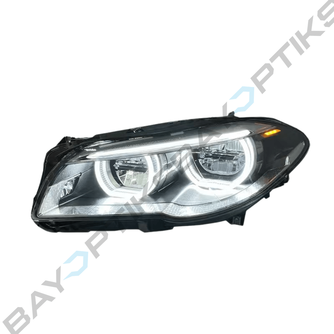 BMW F10 5 Series & M5 LCI Style CSL Yellow/White DRL Headlights 2011-2013