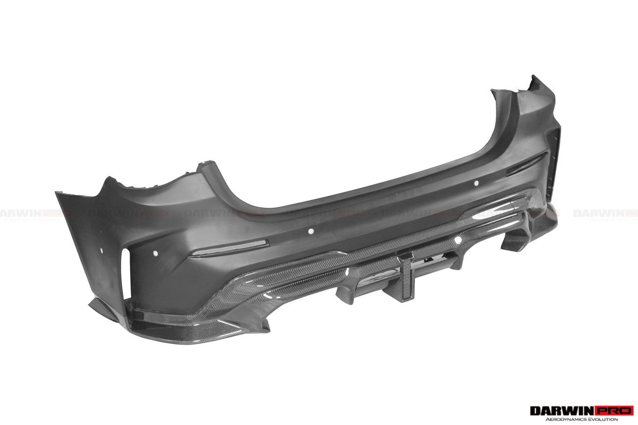 2021-2025 BMW M4 G82 & G83 BKSSII Style Rear Bumper with LED Light