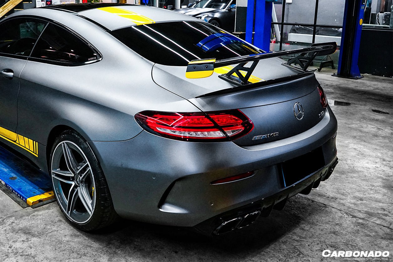 2015 - 2021 Mercedes Benz C-Class W205 Coupe Dp Style Trunk Spoiler Wing