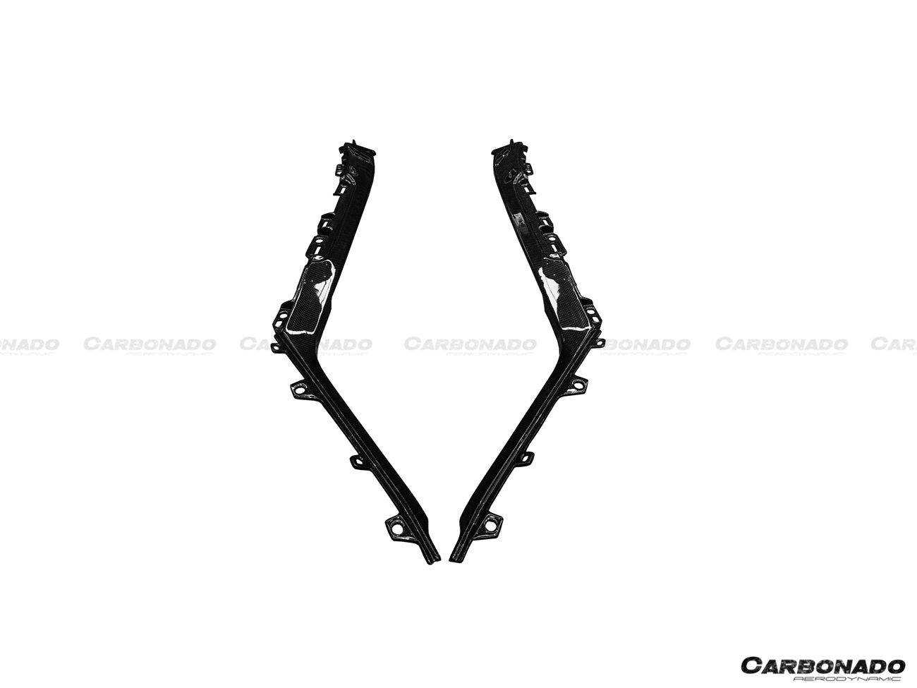 Lamborghini Huracan LP610 LP580 EVO Carbon Fiber Center Console Border Trim OEM Style Autoclave 2015-2019