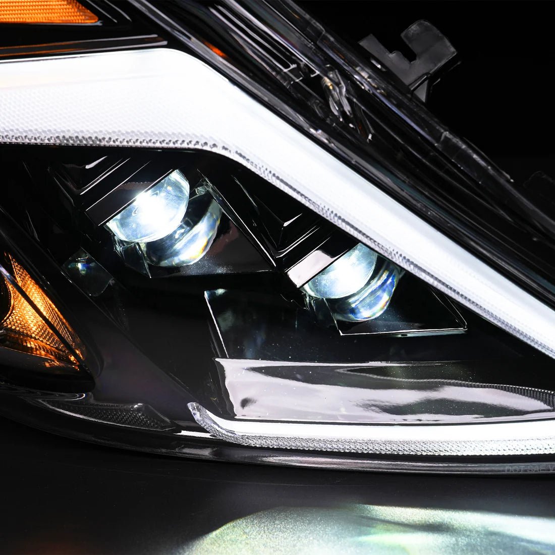 Nissan 370Z Fairlady Z Z34 Full LED Headlights with Startup Animation DRL 2008-2020