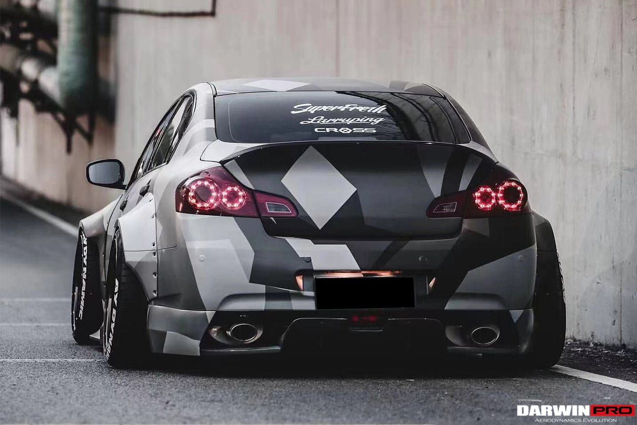 2010 - 2013 Infiniti G25/G37 Sedan BKSS Style Wide Fender Flares