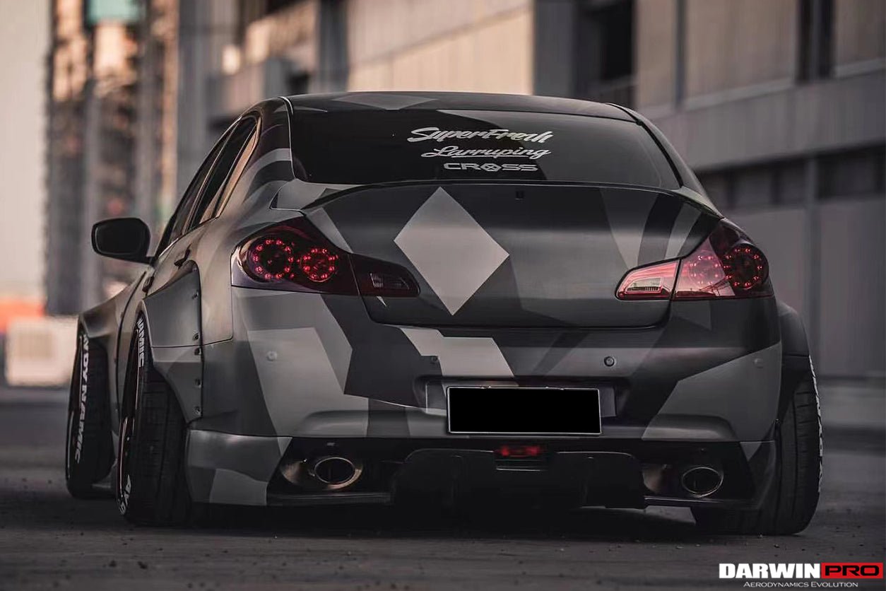 2010 - 2013 Infiniti G25/G37 Sedan BKSS Style Wide Fender Flares
