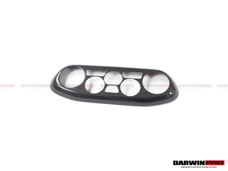 2010 - 2015 Ferrari 458 Coupe/Spyder/Speciale Dry Carbon Fiber AC Control Panel Cover