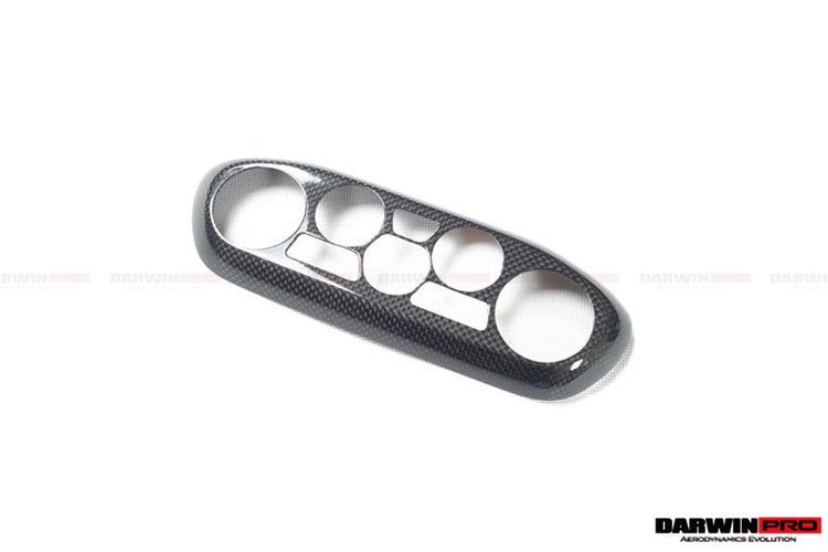 2010 - 2015 Ferrari 458 Coupe/Spyder/Speciale Dry Carbon Fiber AC Control Panel Cover