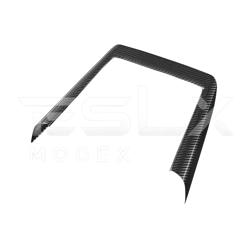 Tesla Model 3 Highland / Model Y Carbon Fiber Interior Center Console Frame 2024-Up