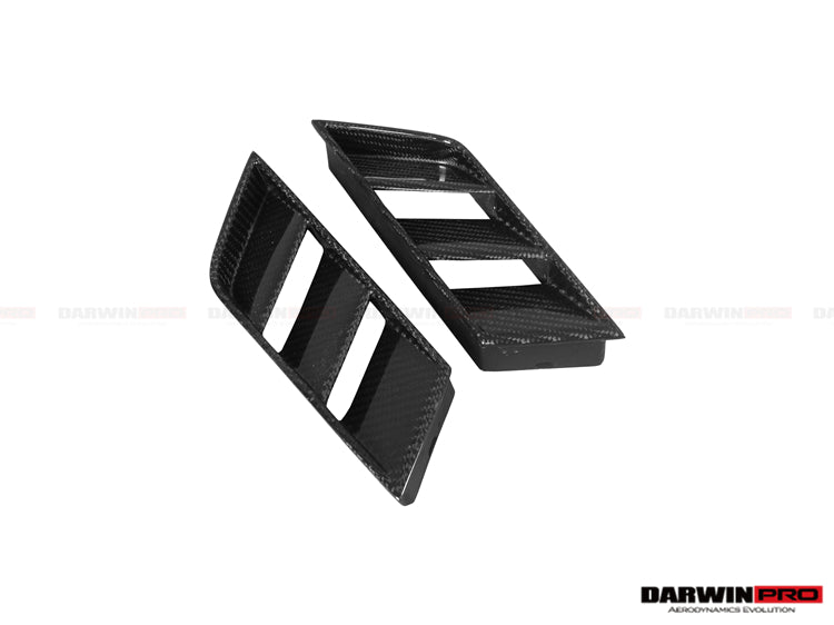 2017 - 2022 Nissan GTR R35 EBA Carbon Fiber Rear Diffuser Side Vents