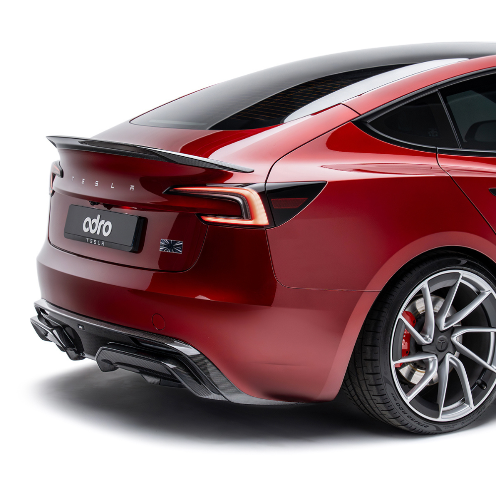 Adro Tesla Model 3 Highland Performance Carbon Fiber Trunk Spoiler (2024+)