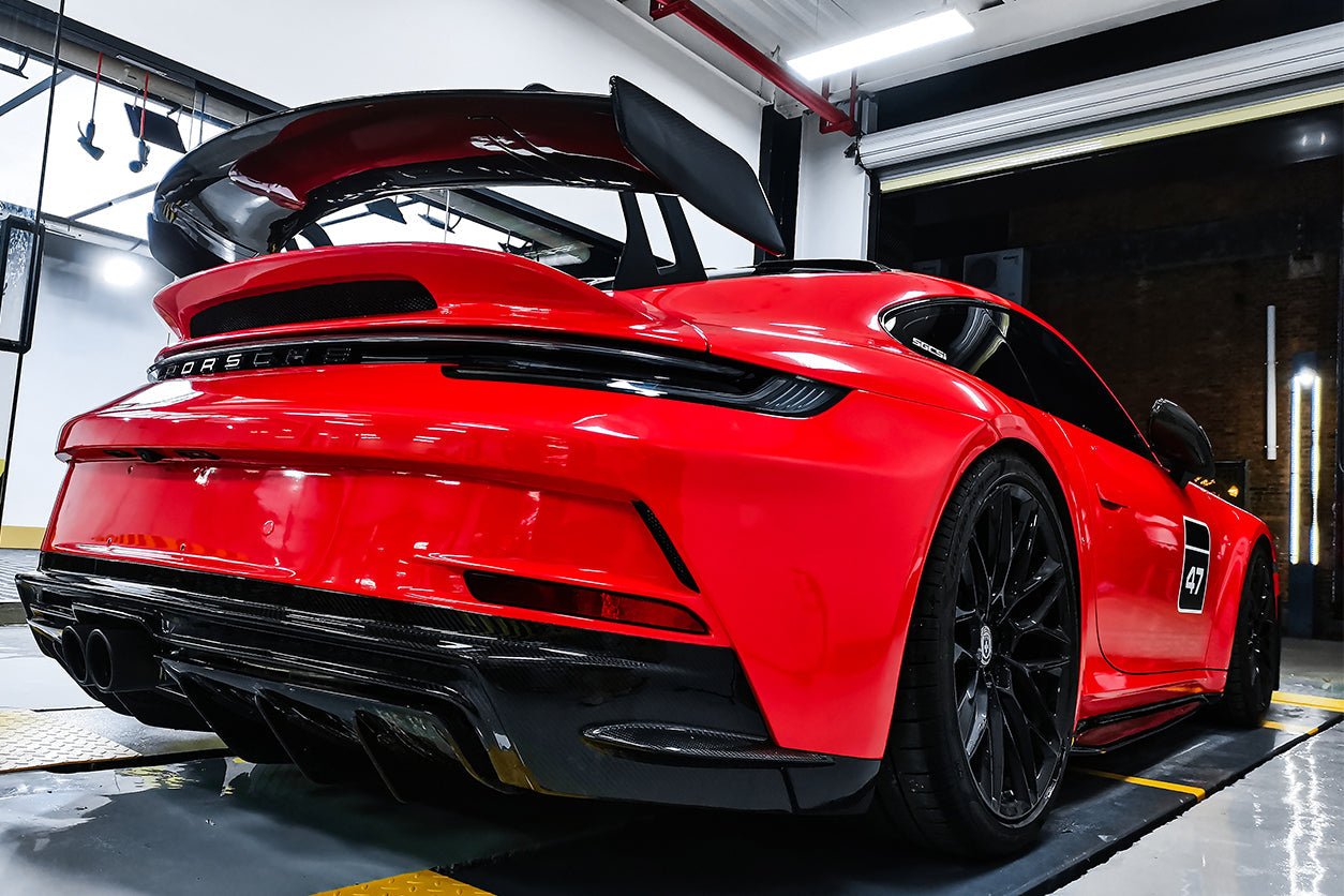 2019 - 2024 Porsche 911 992 Carrera & S & 4 & 4S & Targa & Cabriolet GT3 Style Rear Bumper