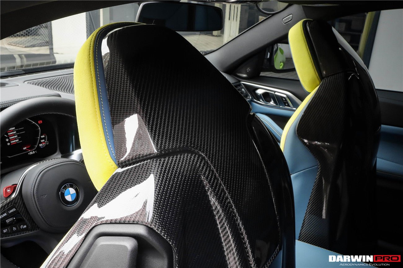 2021-2025 BMW M4 G82/G83 Carbon Fiber Seat-Back Cover