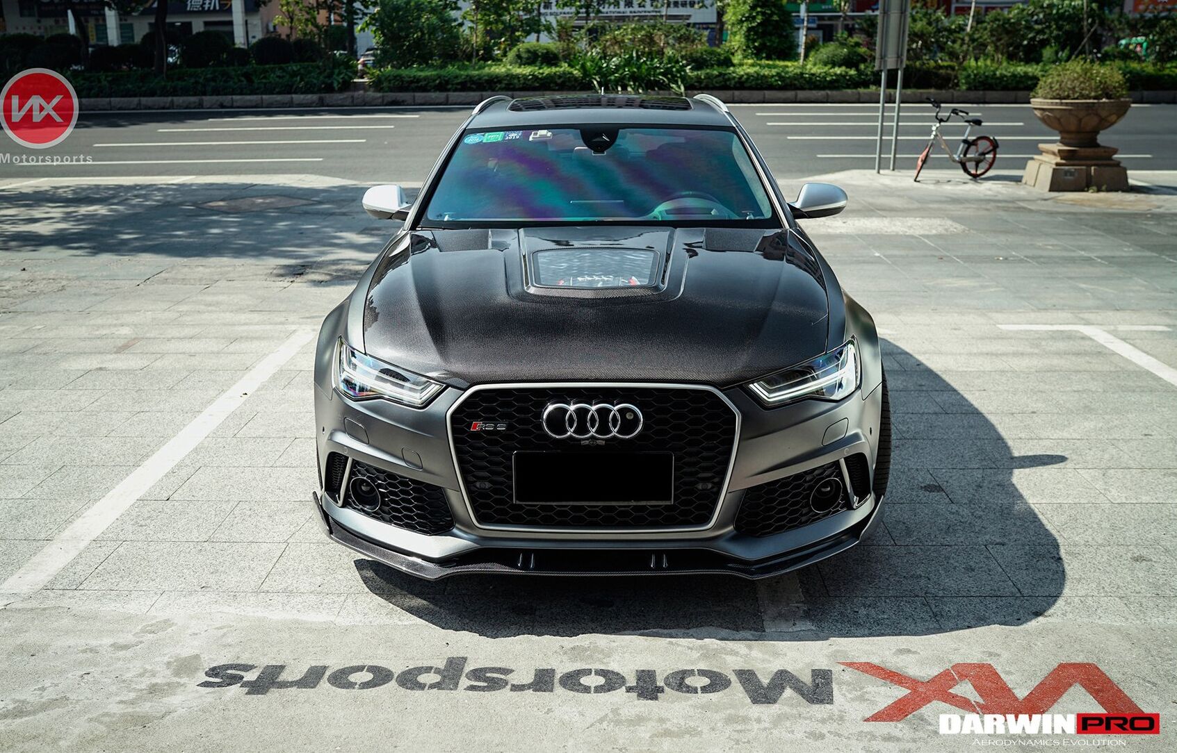 2013 - 2018 Audi A6 S6 RS6 BKSS Style Carbon Fiber Hood