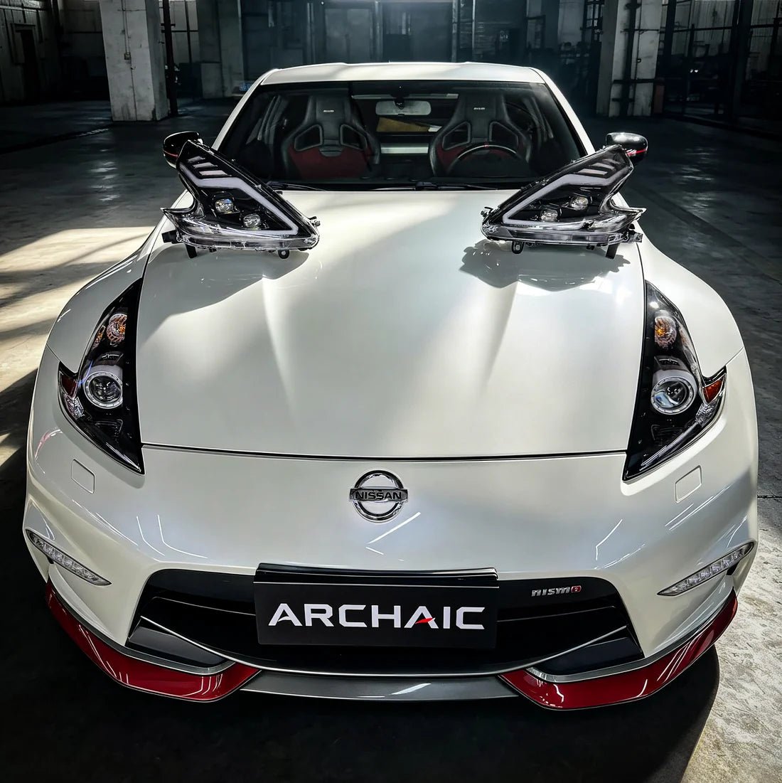Nissan 370Z Fairlady Z Z34 Full LED Headlights with Startup Animation DRL 2008-2020
