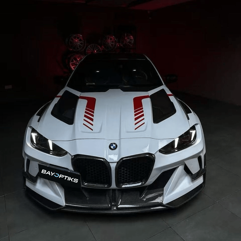G8X G80 M3 G82 M4 G22 4 Series Complete Snake Eyes Style Headlights CSL YELLOW/WHITE 2021 - Current