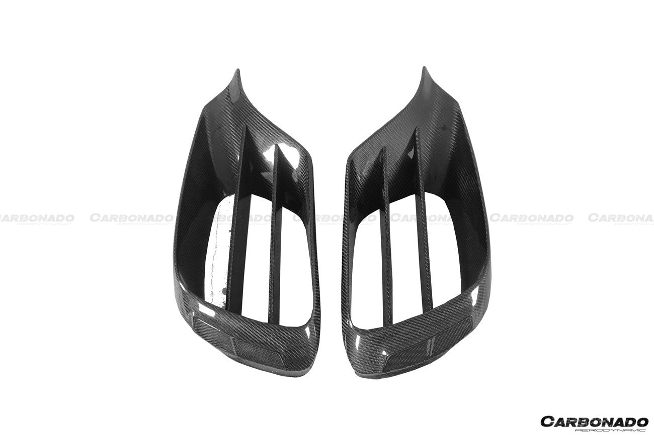 2017 - 2020 Mercedes Benz S63 W222 Sedan MSY Style Front Bumper Vents