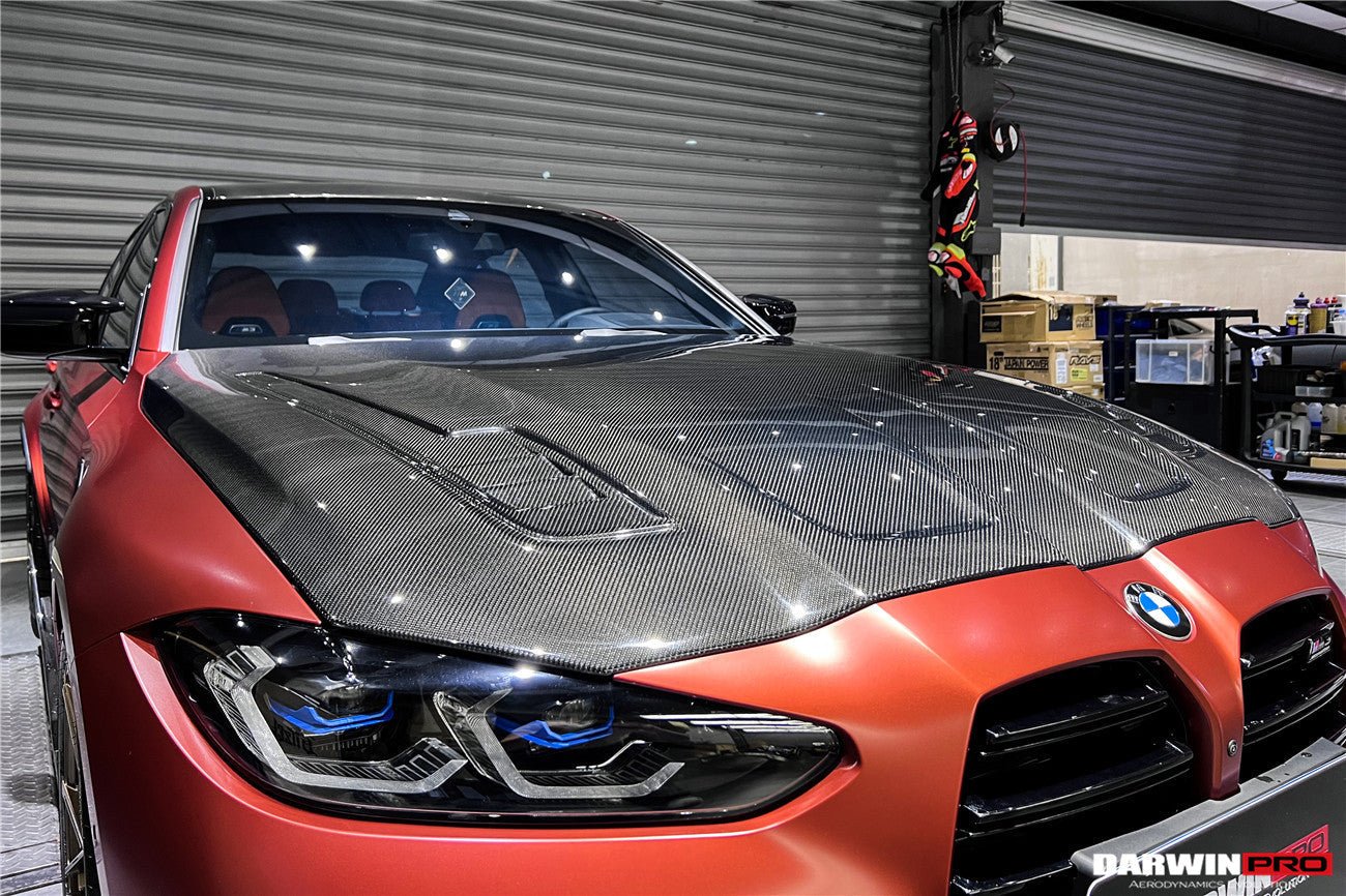 2021-2025 BMW M3 G80 G81 M4 G82/G83 BKSSII Style Carbon Fiber Hood