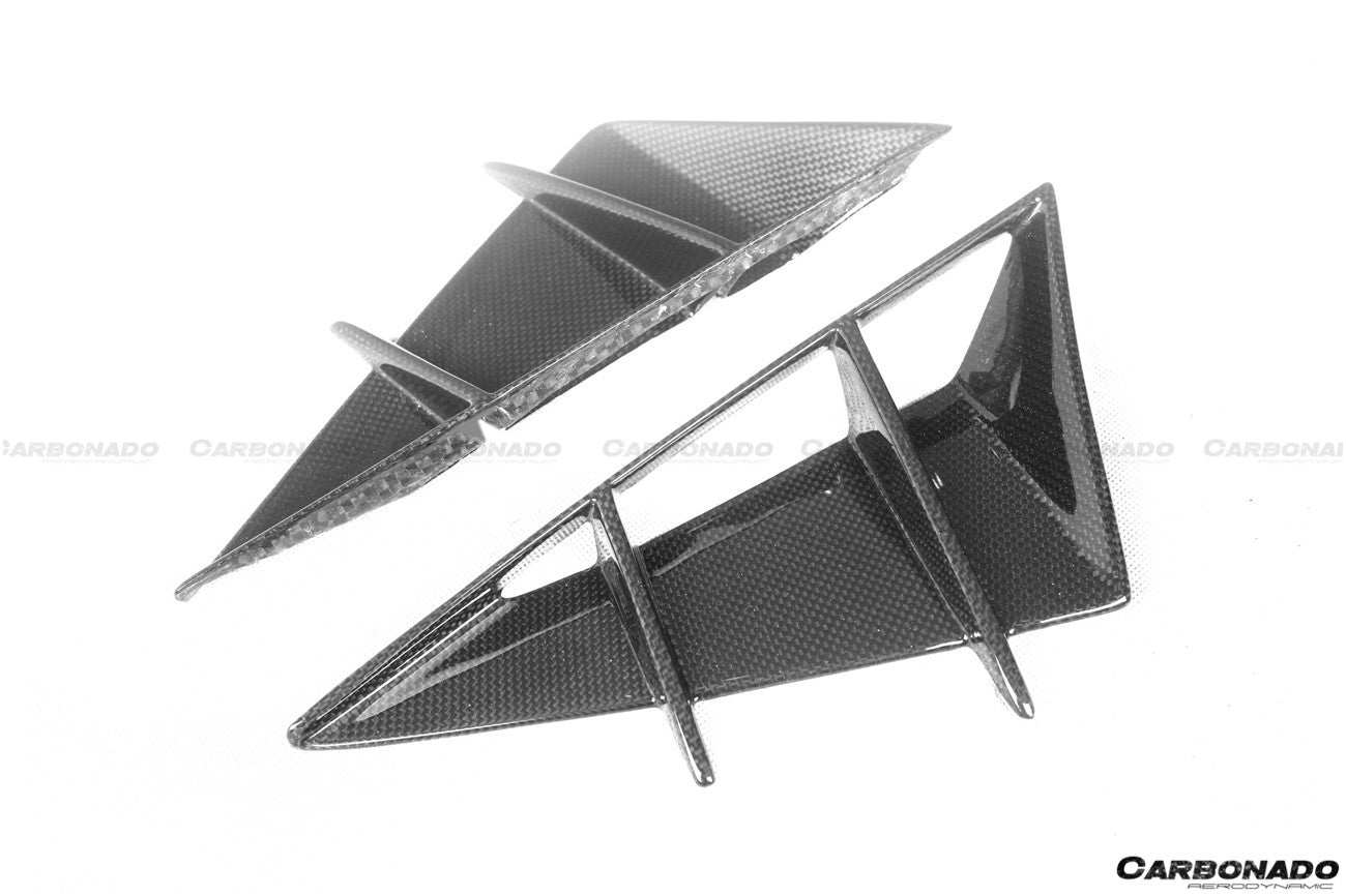 2018 - 2025 Ferrari 812 Superfast & GTS MSY Style Rear Bumper Vents