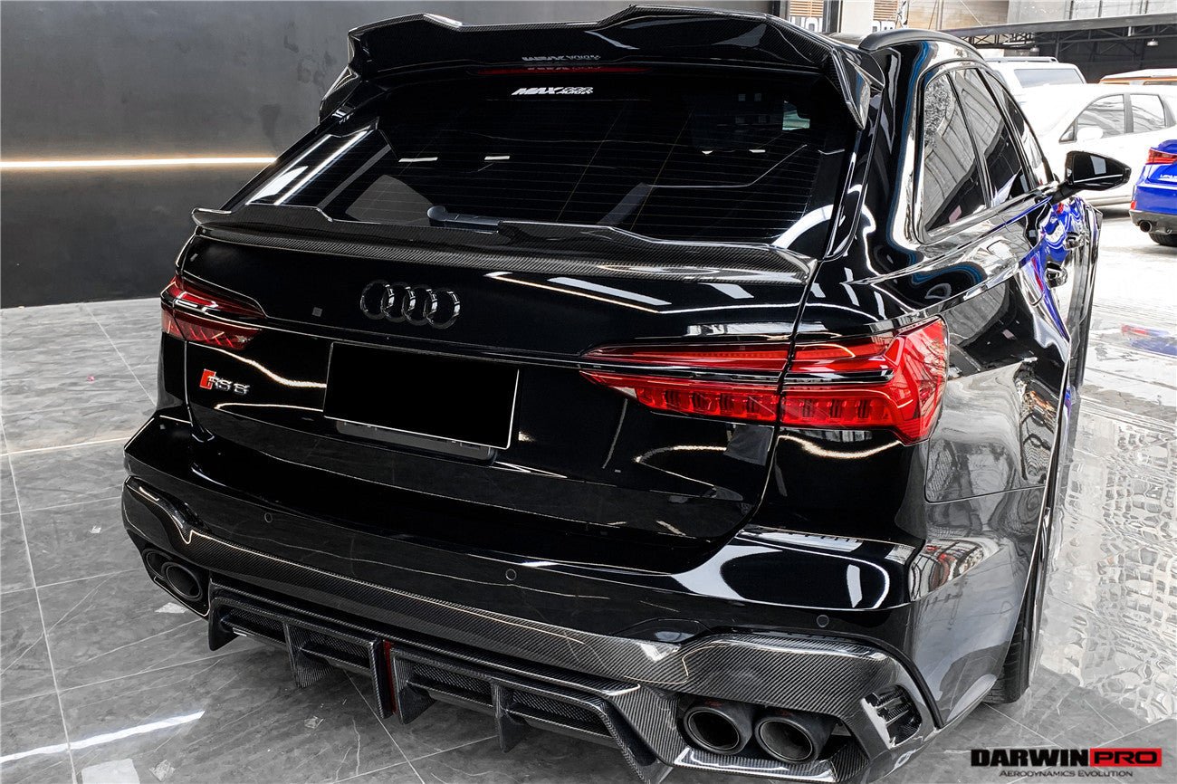 2019 - 2025 Audi RS6 Avant C8 & RS7 Quattro BKSS Style Rear Diffuser