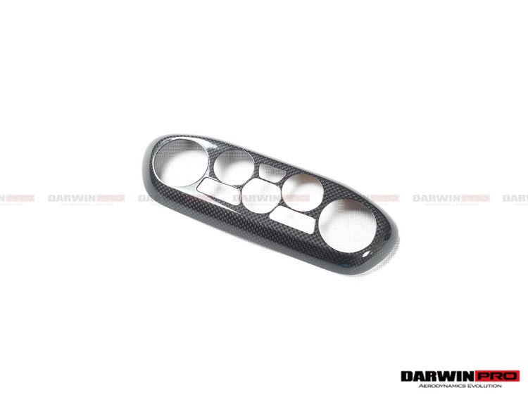 2010 - 2015 Ferrari 458 Coupe/Spyder/Speciale Dry Carbon Fiber AC Control Panel Cover