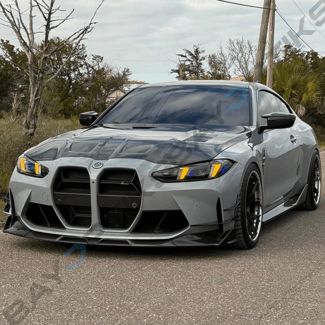 BMW G8X G80 M3 G82 M4 G22 4 Series Tri Color Snake Eyes Style Headlights 2021-present