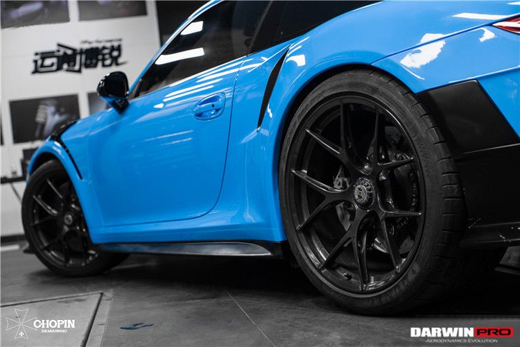 2013 - 2019 Porsche 991 Turbo/S GT2RS Carbon Fiber Side Skirts