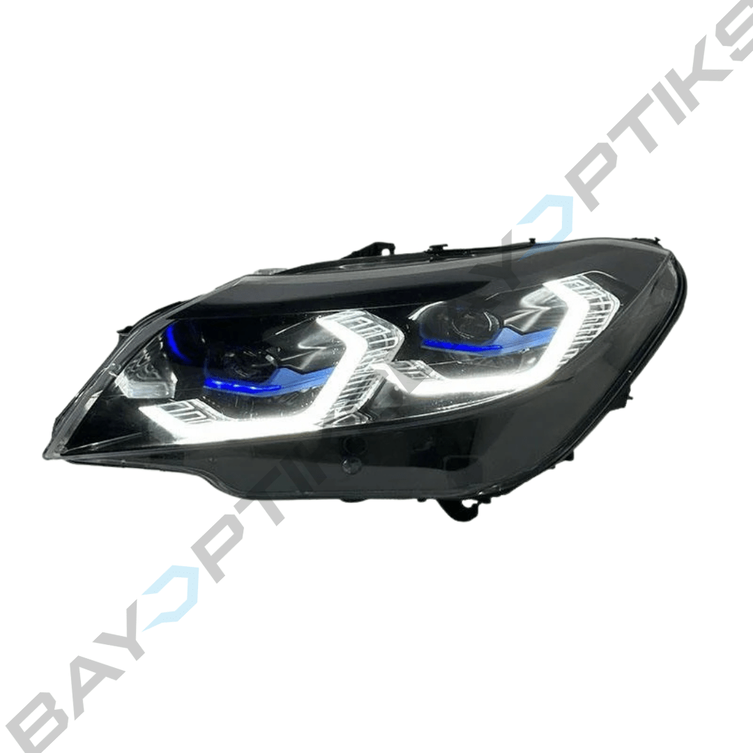 BMW Z4 E89 Laser Style CSL Yellow/White LED Headlights 2009 - 2016