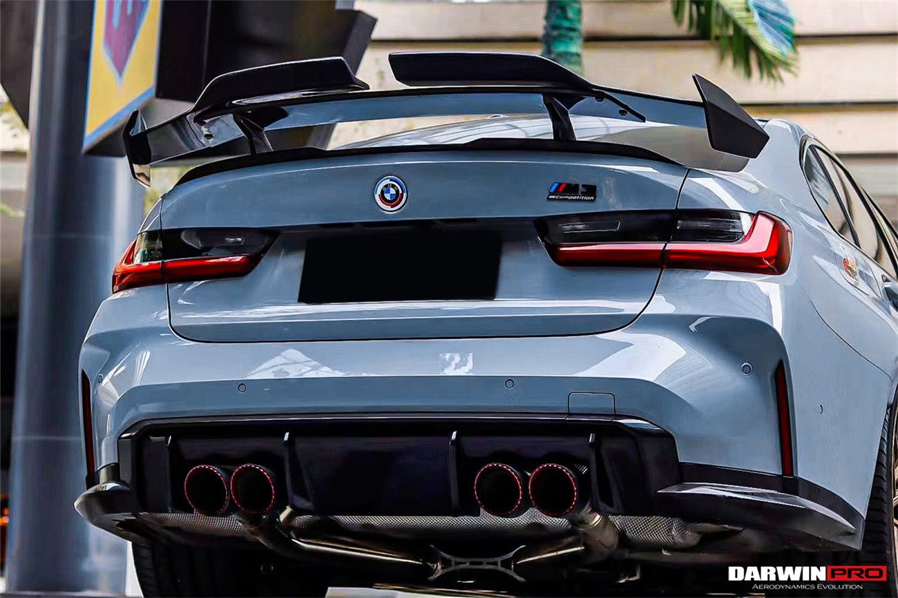2021-UP BMW M3 G80 G20 BKSSII Style Carbon Fiber Trunk Spoiler