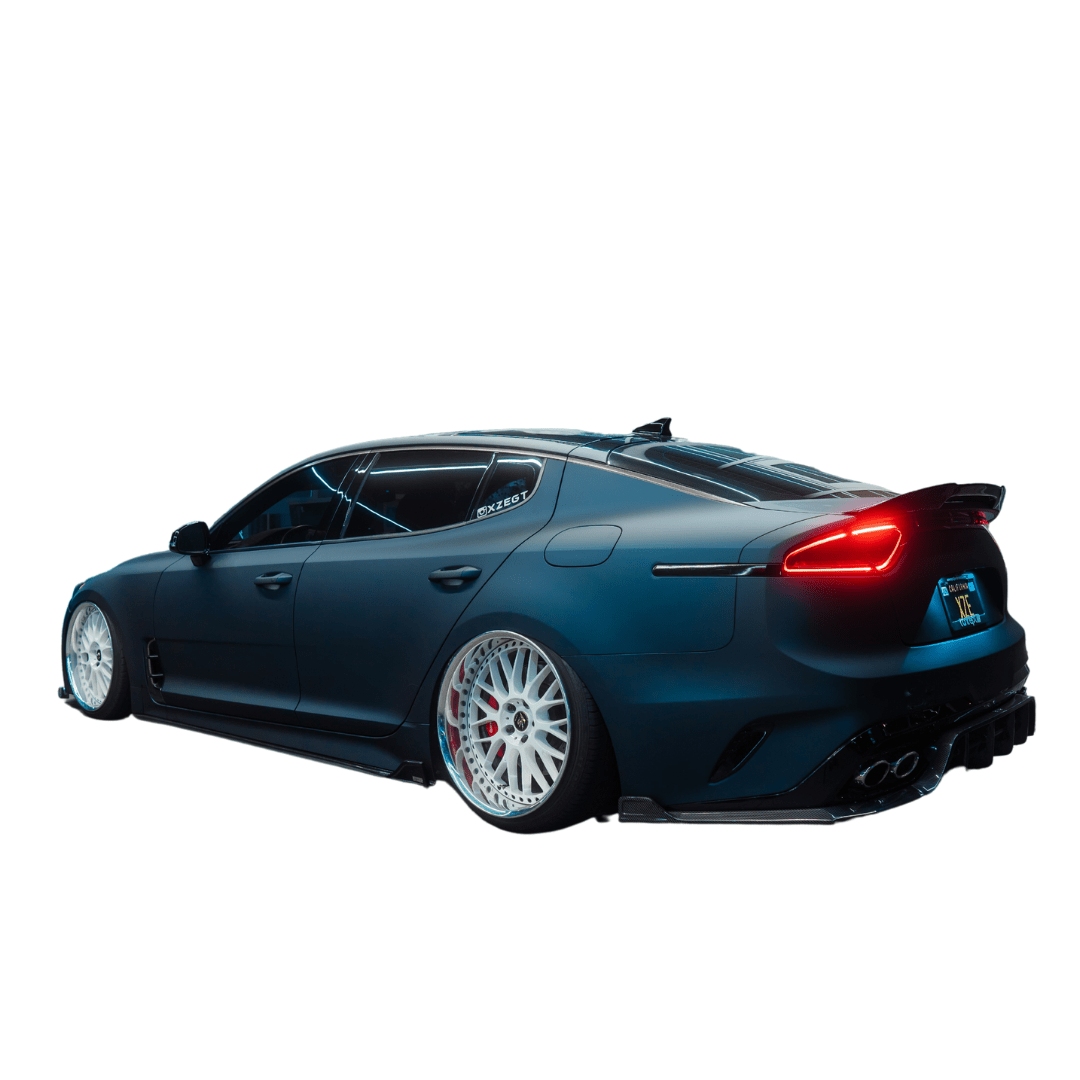 Adro Kia Stinger Carbon Fiber Trunk Spoiler V1
