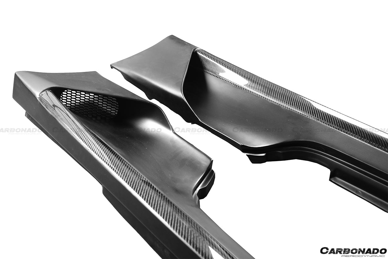 2004 - 2009 Ferrari F430 AS Style Side Skirts