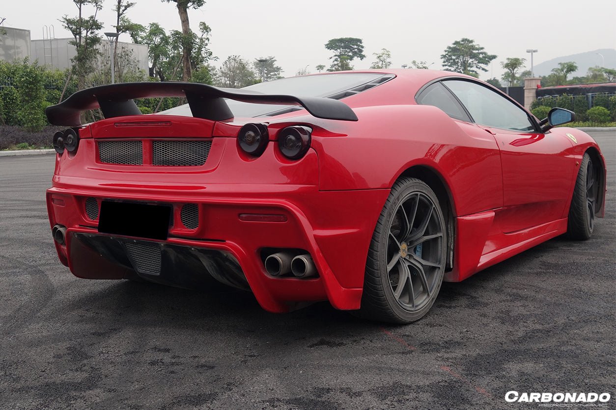 2004 - 2009 Ferrari F430 AS Style Rear Bumper