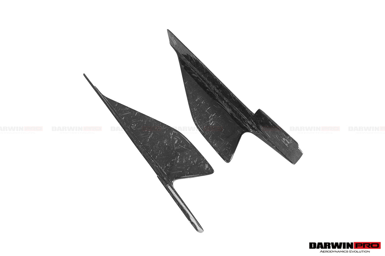 2010 - 2015 Ferrari 458 Coupe/Spyder Speciale Style Carbon Fiber Side Skirts Canards