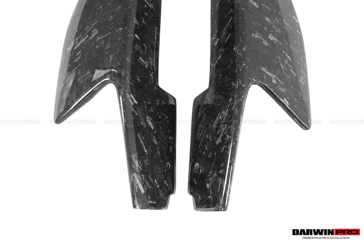 2010 - 2015 Ferrari 458 Coupe/Spyder Speciale Style Carbon Fiber Side Skirts Canards