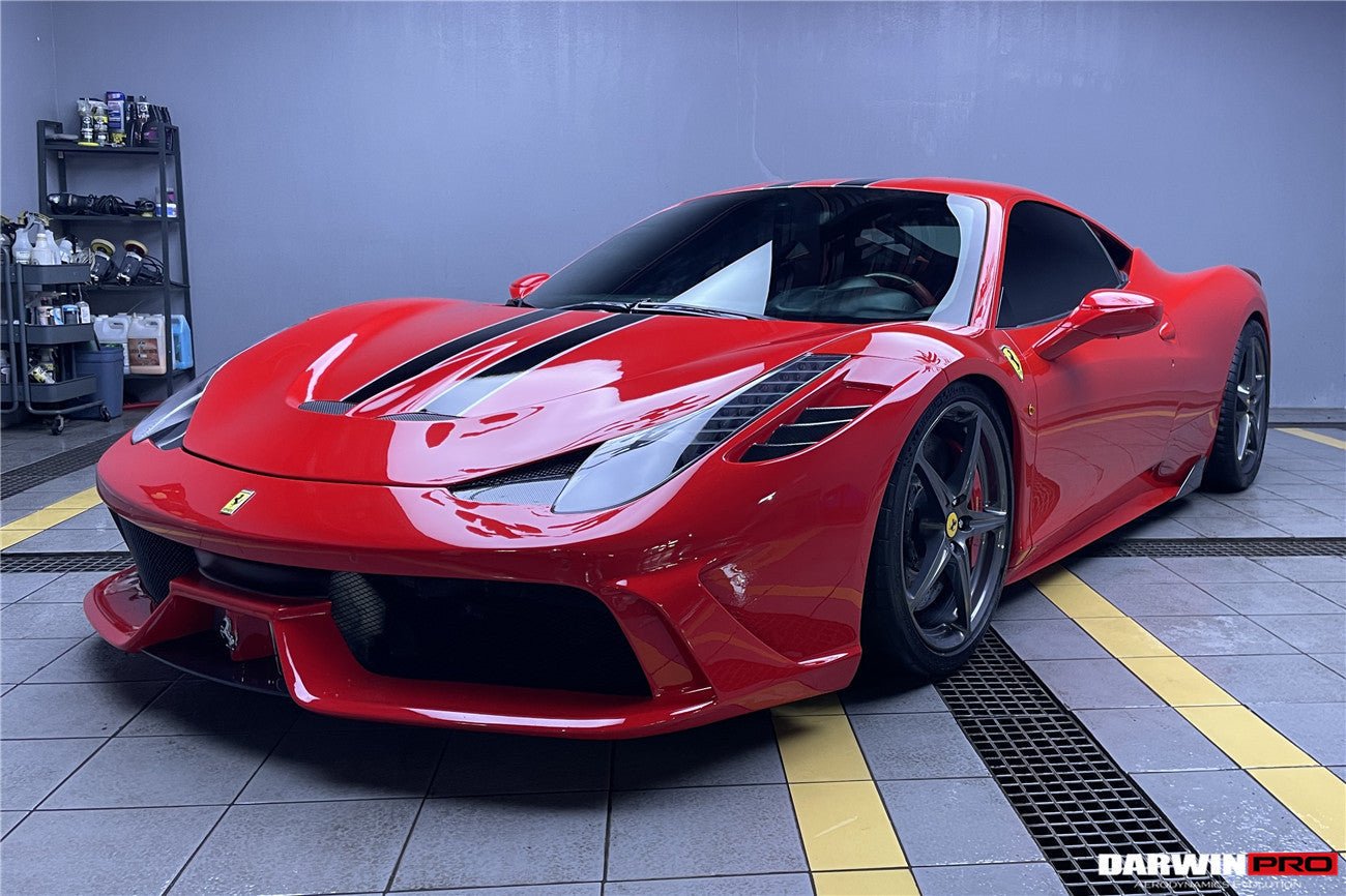 2010 - 2015 Ferrari 458 Coupe & Spyder Speciale Style Front Bumper