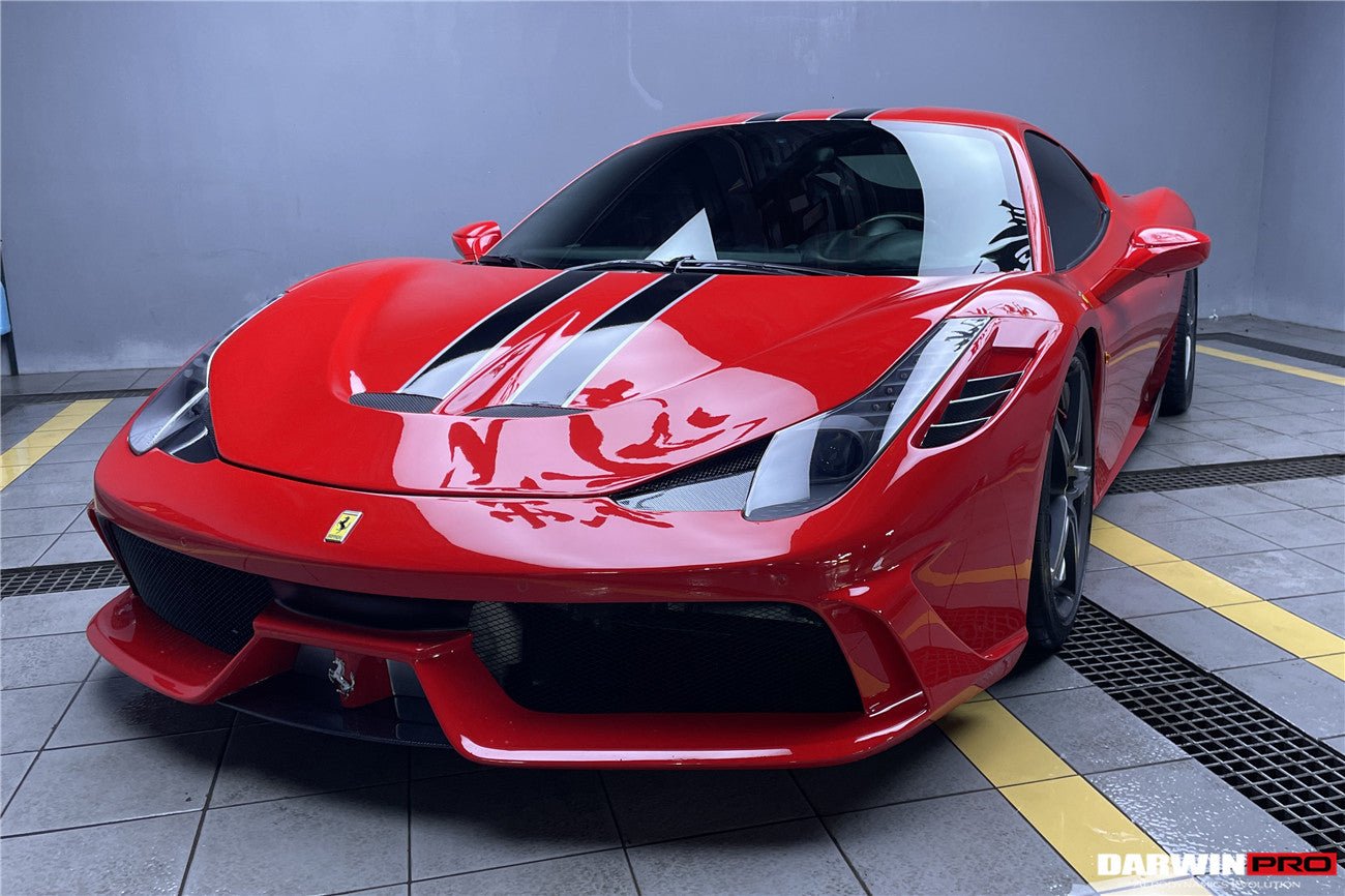 2010 - 2015 Ferrari 458 Coupe & Spyder Speciale Style Front Bumper