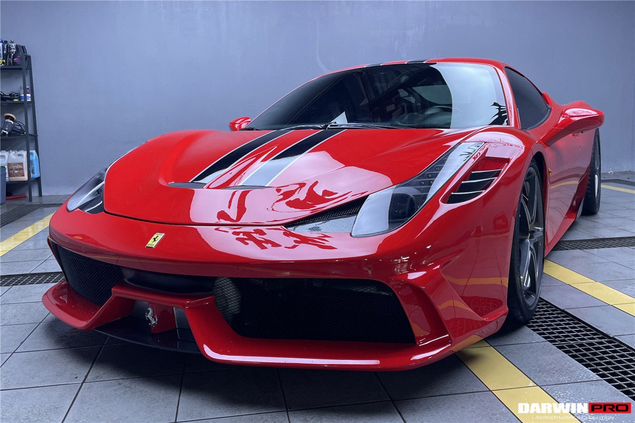 2010 - 2015 Ferrari 458 Coupe & Spyder Speciale Style Front Bumper