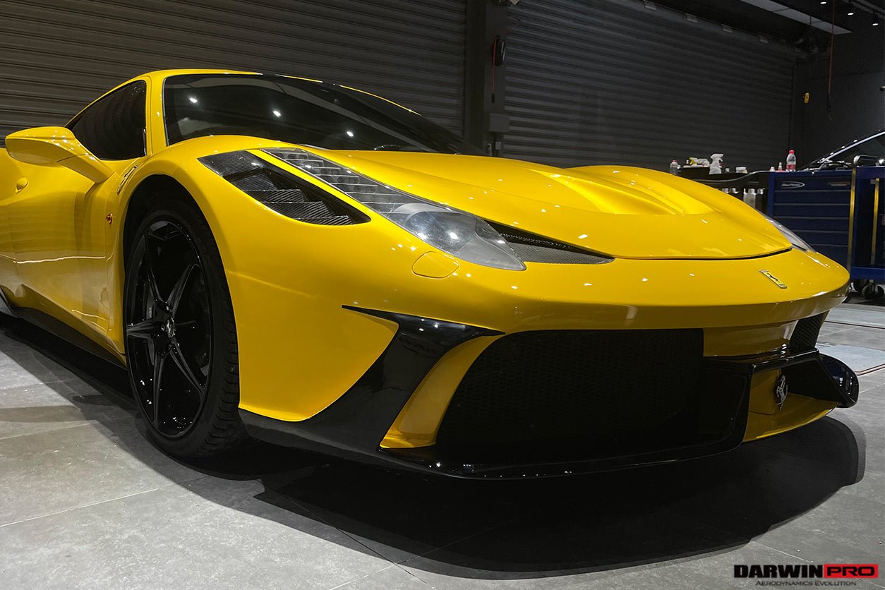 2010 - 2015 Ferrari 458 Coupe & Spyder Speciale Style Front Bumper