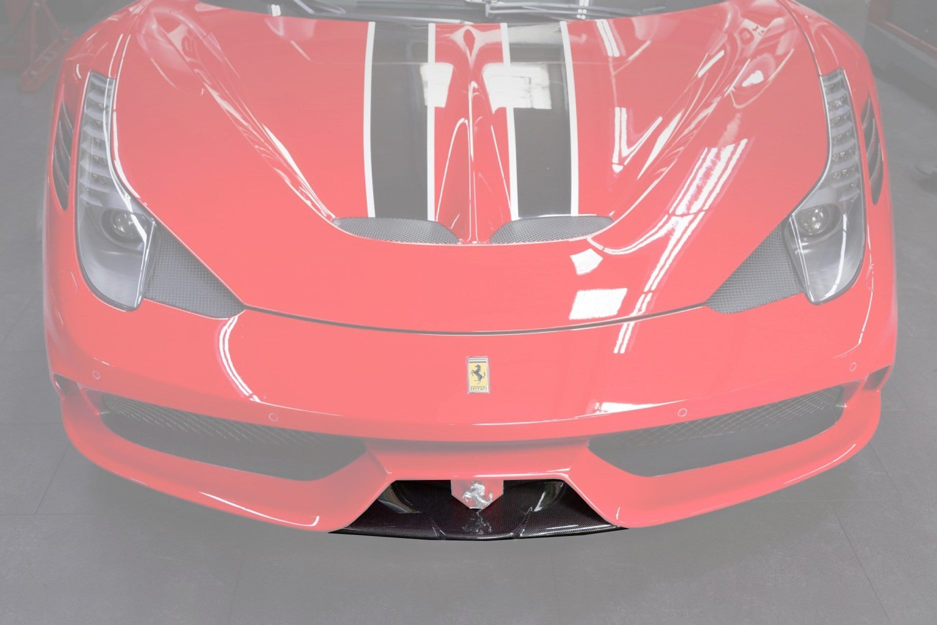 2013 - 2015 Ferrari 458 Speciale Carbon Fiber Front Lip