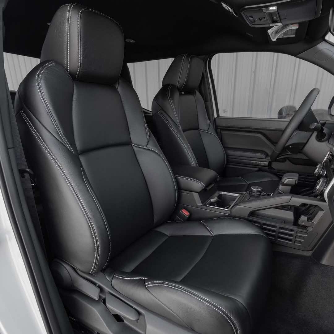 2024-up-toyota-tacoma-custom-leather-seat-coversGenuine Leather (Custom Order)