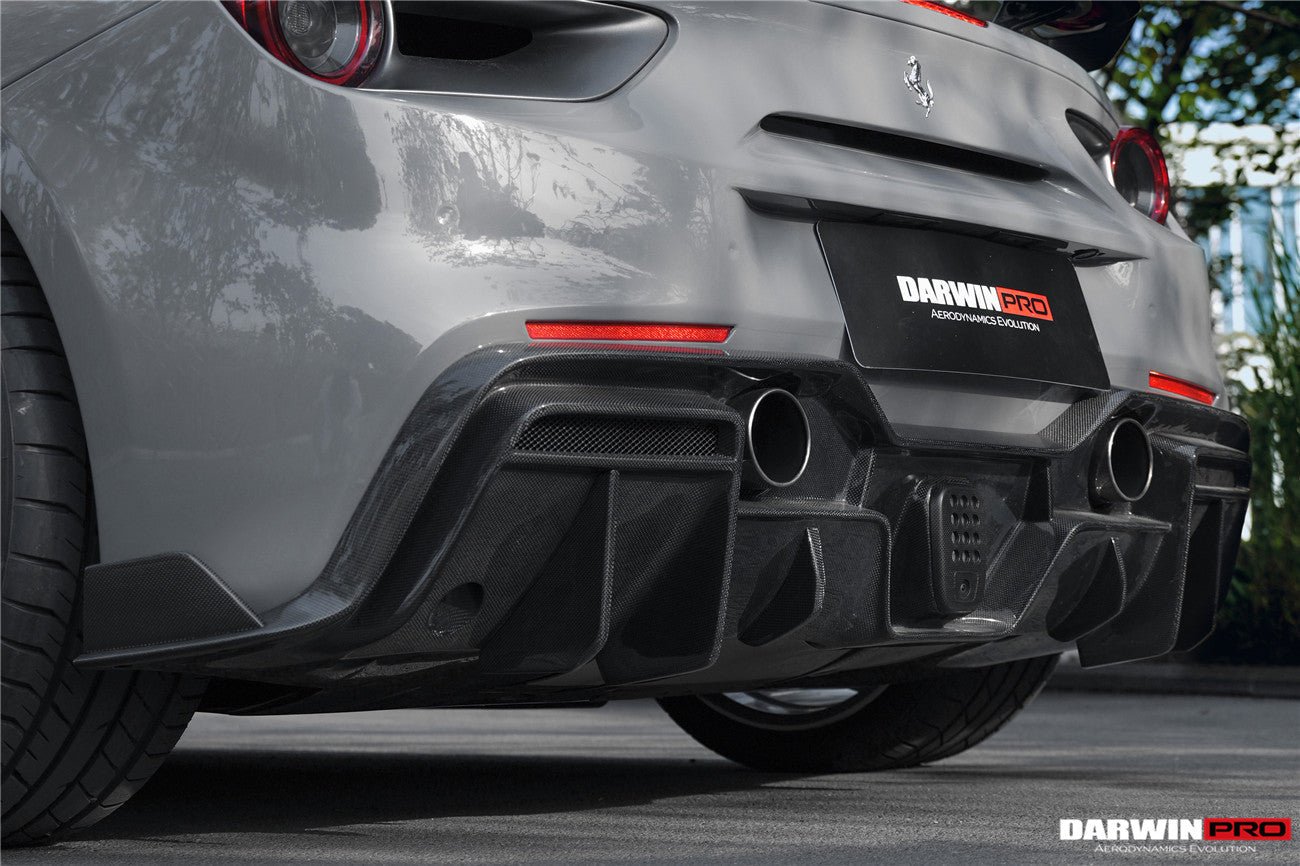 2015 - 2020 Ferrari 488 GTB/Spyder iMP-Performance Carbon Fiber Rear Diffuser