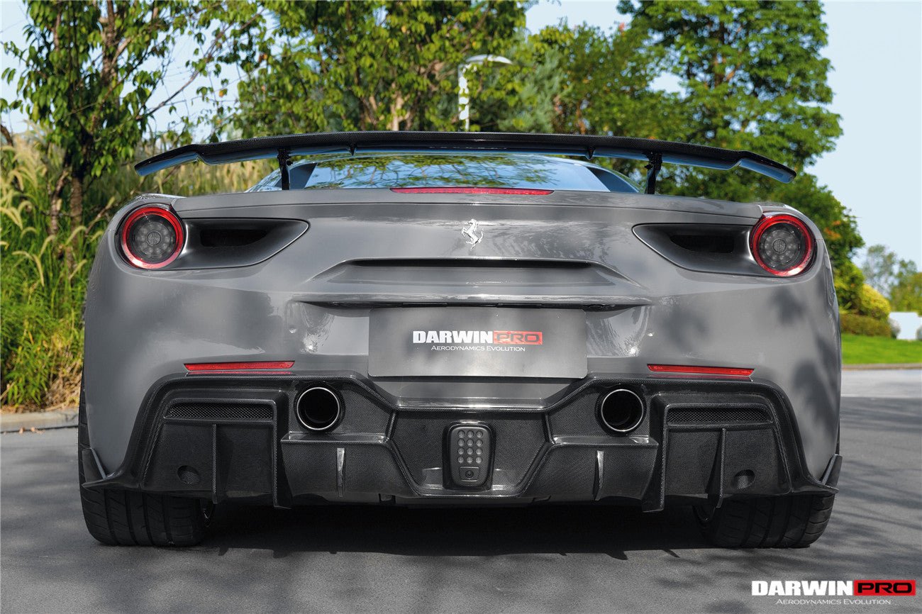 2015 - 2020 Ferrari 488 GTB iMP-Performance Carbon Fiber Trunk Spoiler Wing