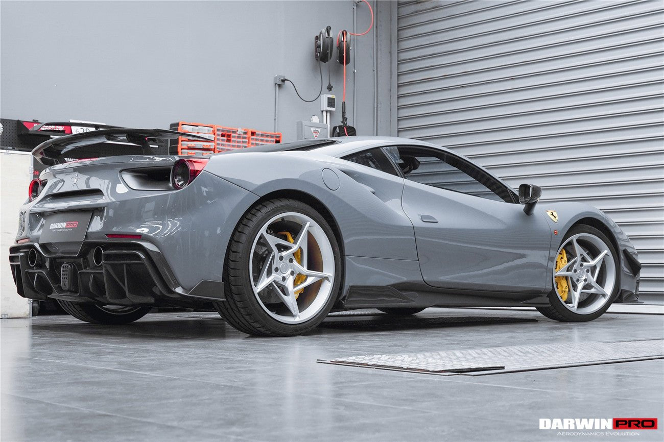 2015 - 2020 Ferrari 488 GTB/Spyder iMP-Performance Carbon Fiber Side Skirts Under Board
