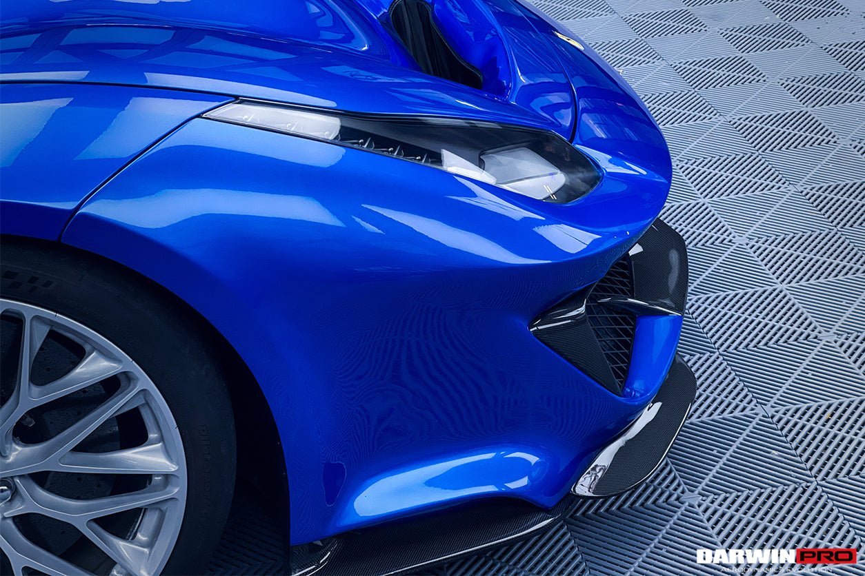 2015 - 2020 Ferrari 488 GTB & Spyder Pista Style Front Bumper Set W/ Hood