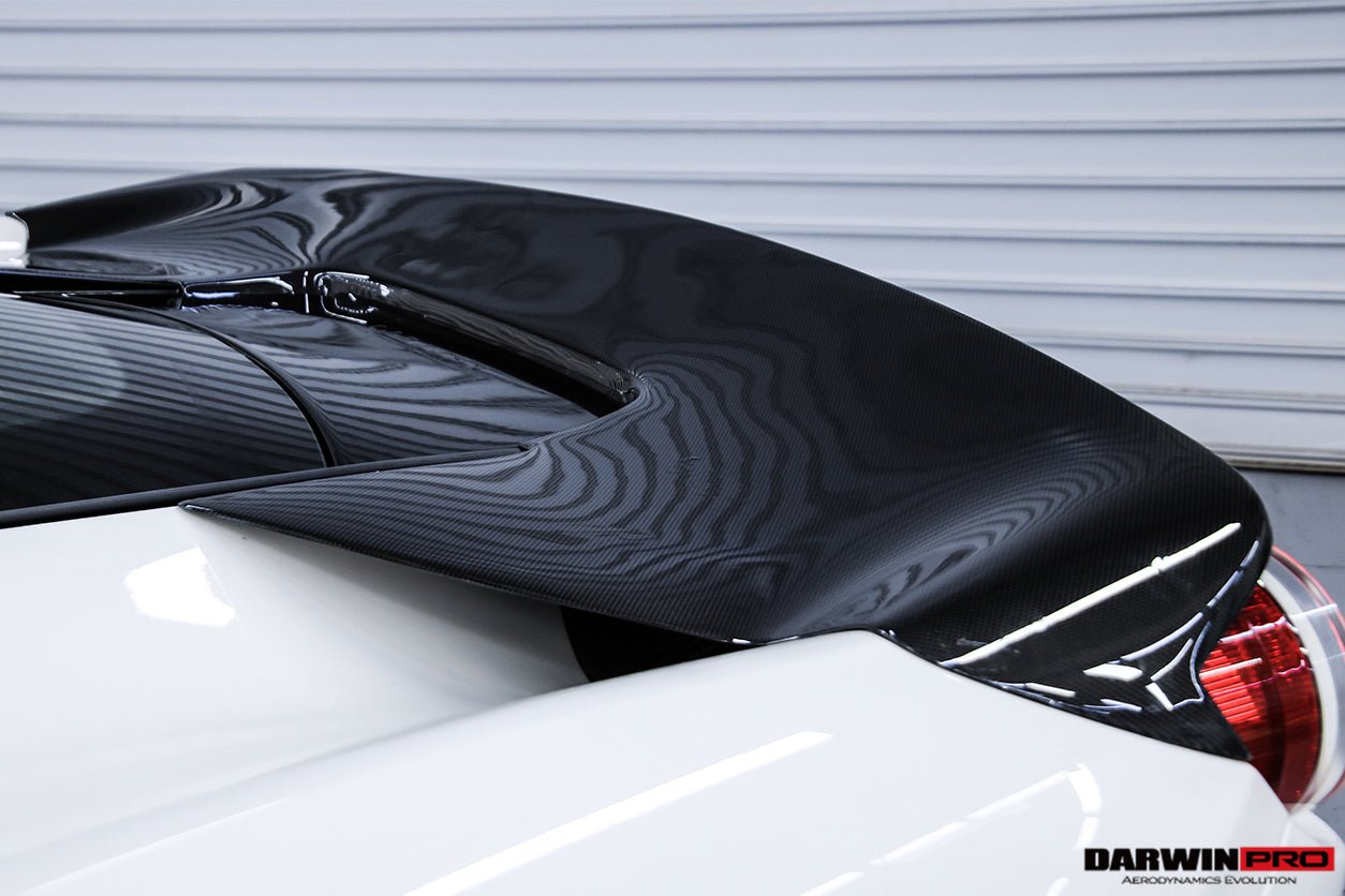 2010-2015 Ferrari 458 Coupe BKSS Style Partial Carbon Fiber Rear Bumper And Carbon Fiber Trunk With Tail Light Cover