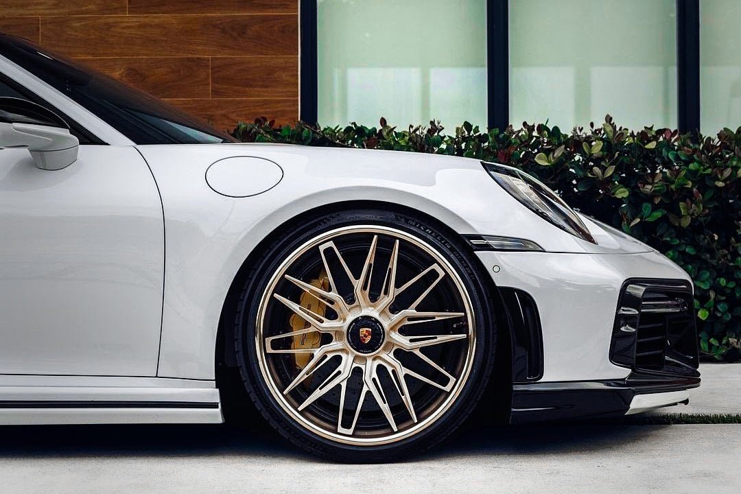 2020 - 2023 Porsche 911 992 Turbo S TA Style Front Bumper