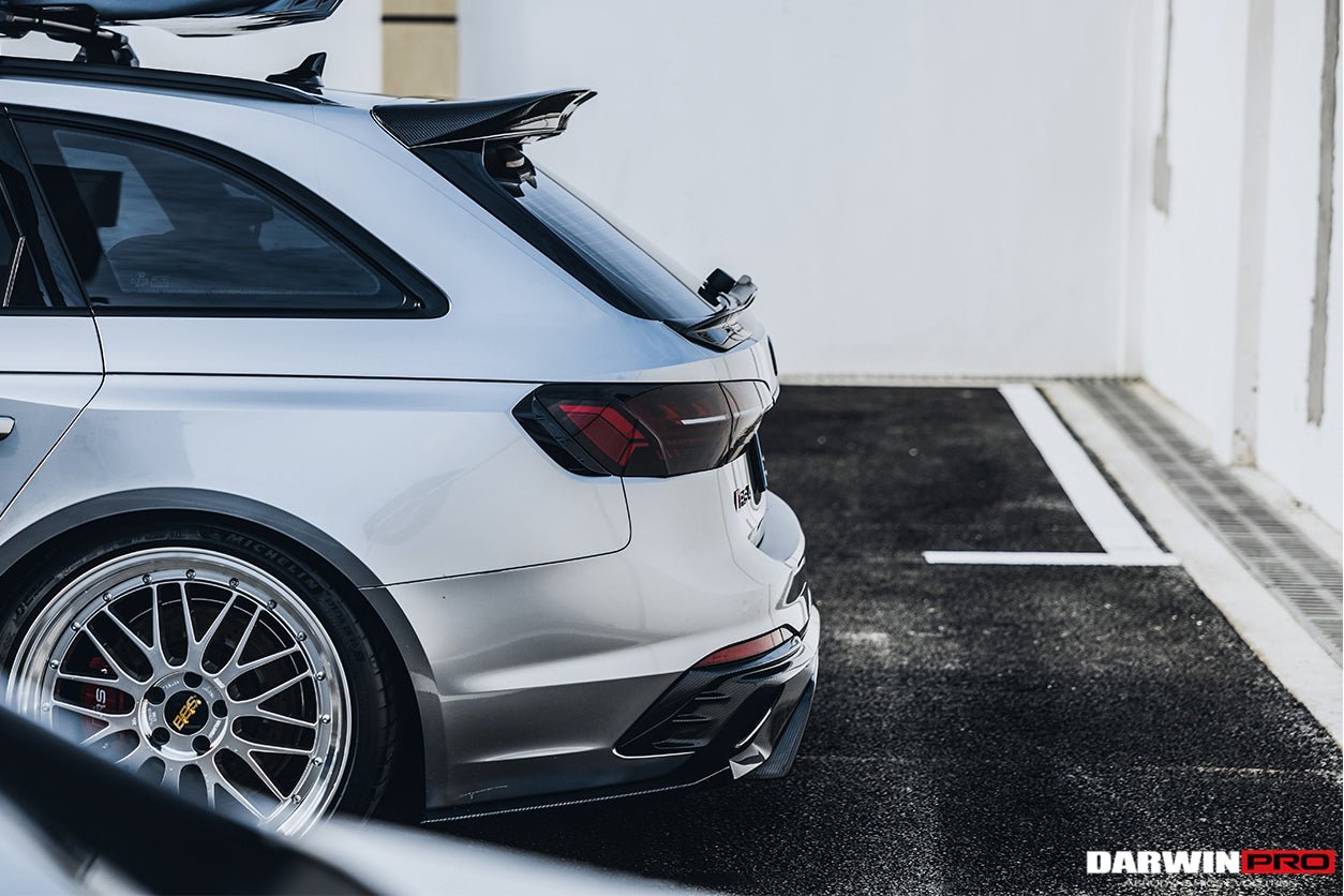 2017 - 2024 Audi RS4 B9 BKSS Style Rear Diffuser with Winglets