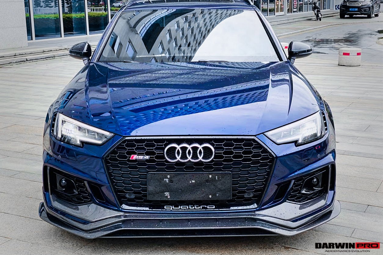 2017 - 2019 Audi RS4 B9 Front Bumper Trim Lip