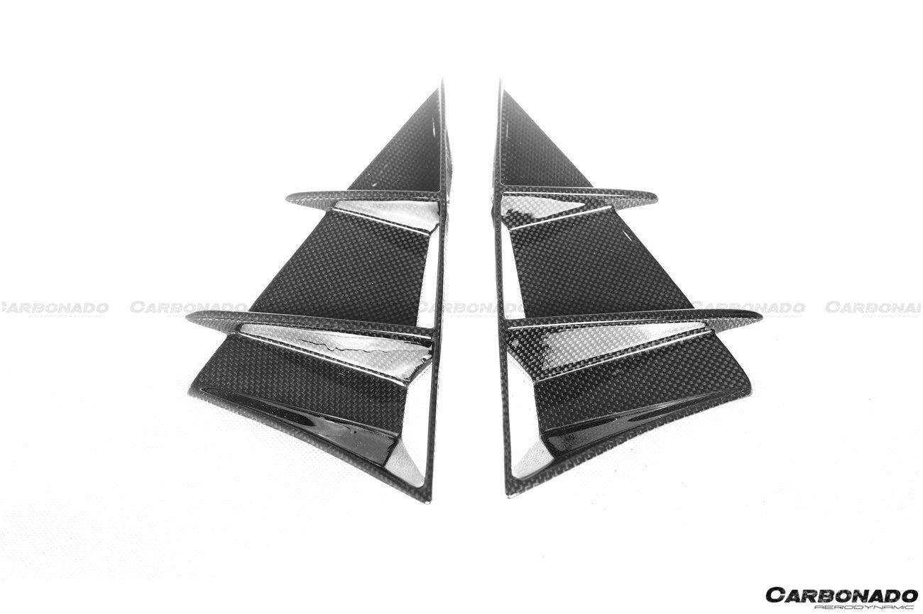 2018 - 2025 Ferrari 812 Superfast & GTS MSY Style Rear Bumper Vents