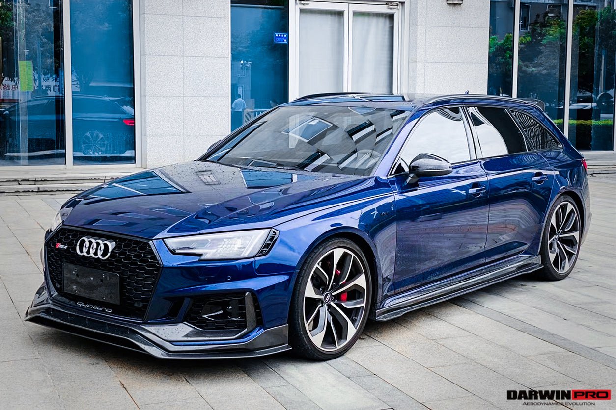 2017 - 2019 Audi RS4 B9 Front Bumper Trim Lip